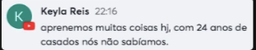 Depoimento de Keyla Reis sobre a imersão de Eliane Melo
